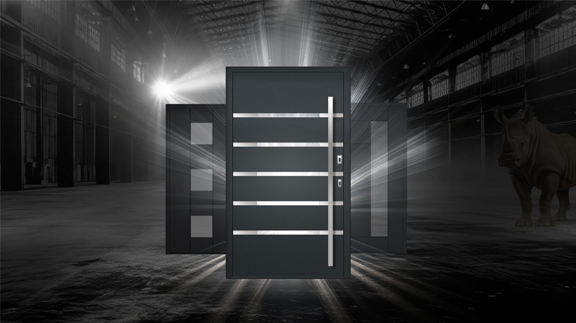 Aluminium Front Doors