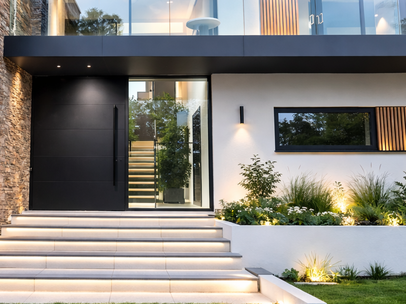 Why Aluminium Has Become the Material of Choice for Premium Entrance Doors
