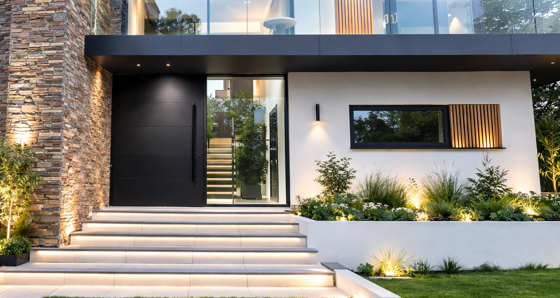 Why Aluminium Has Become the Material of Choice for Premium Entrance Doors