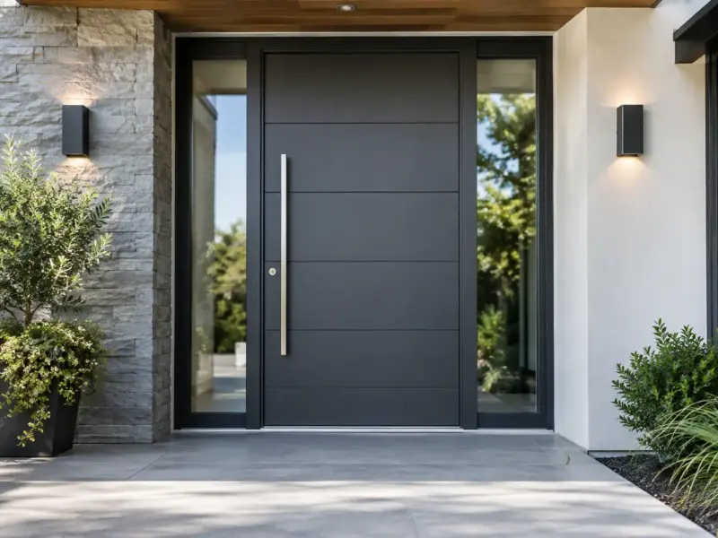 Modern Aluminium Front Door Designs That Last