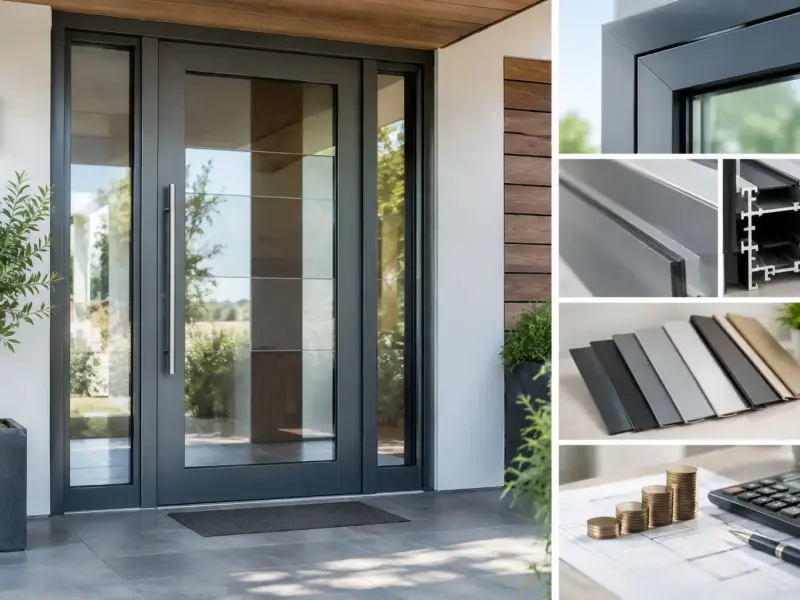 Aluminium Door Design Price: What Affects It?