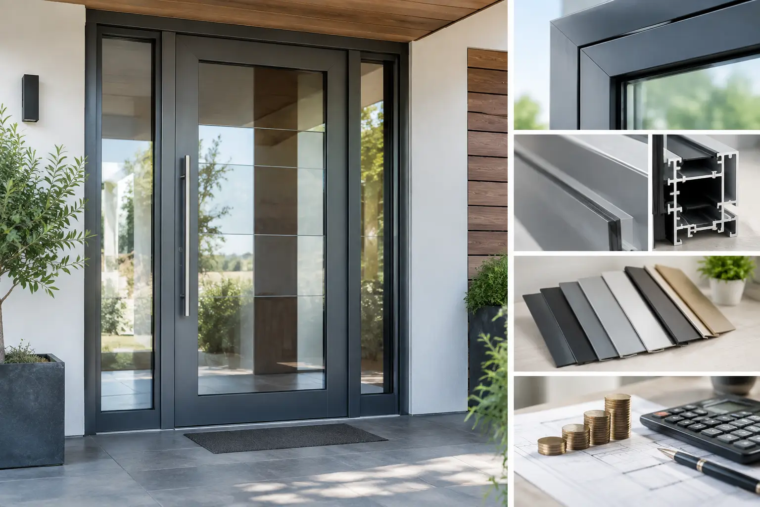 Aluminium Door Design Price: What Affects It?