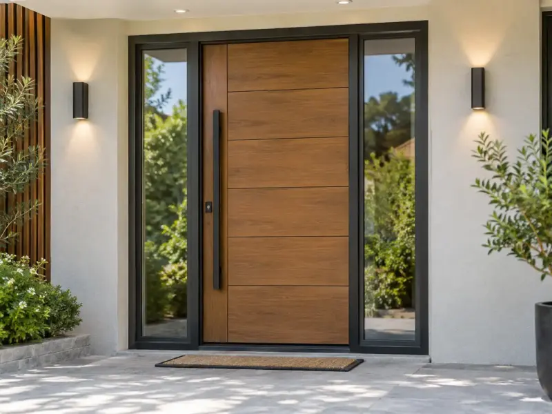 Are Timber Effect Aluminium Front Doors Right?
