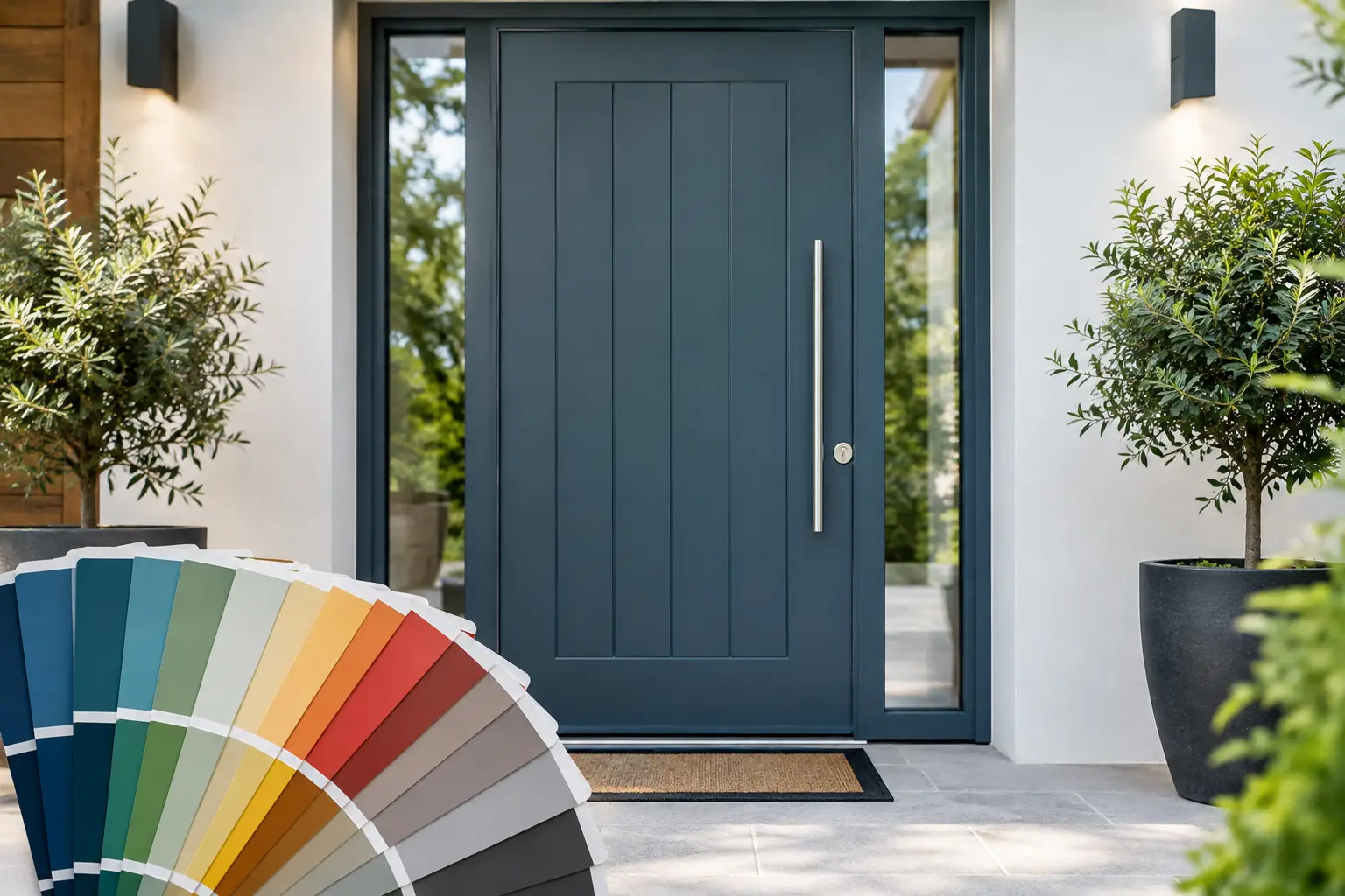 Custom RAL Door Colours for a Refined Entrance