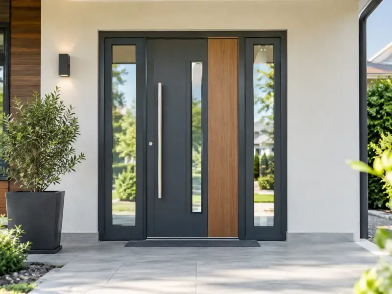 Dual Colour Aluminium Front Doors for Every Home