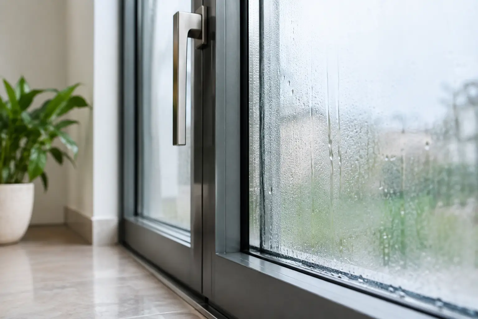 Why Aluminium Door Condensation Happens at Home